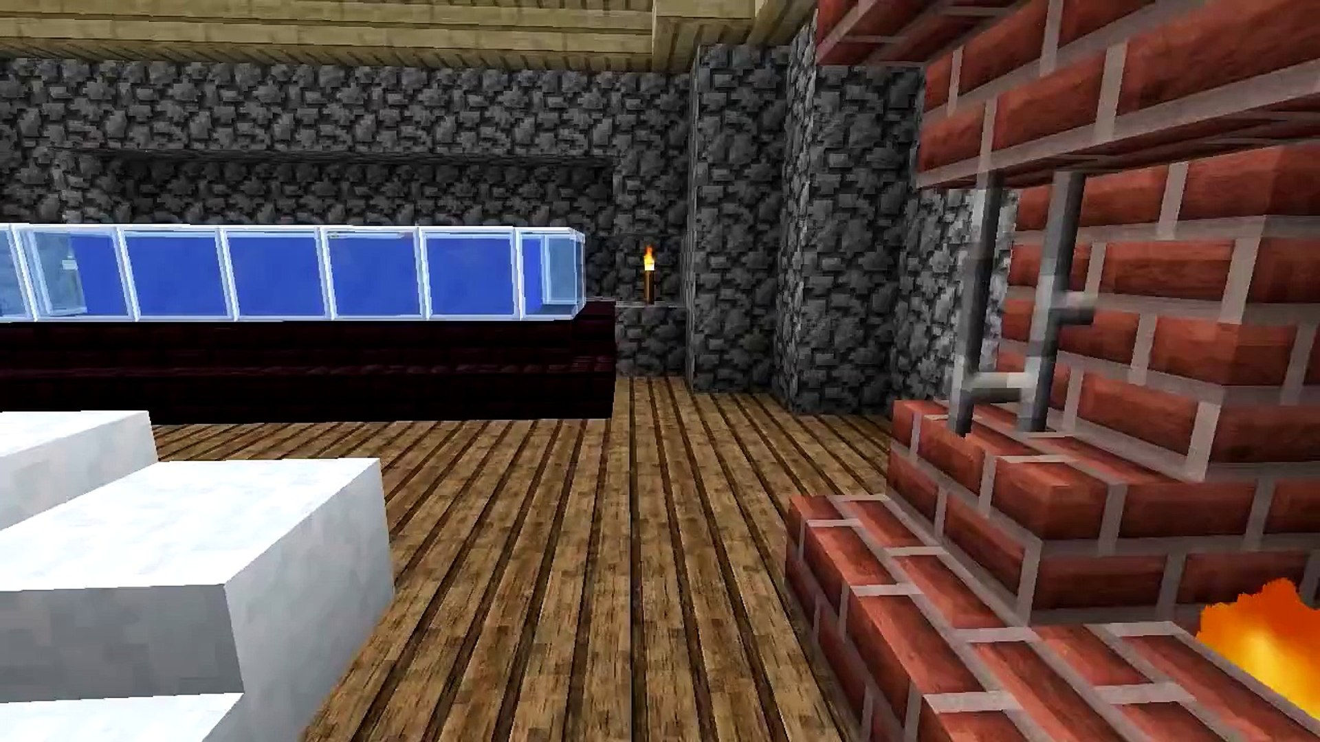 Minecraft Tutorial - Crea tu pecera ~ Peces Vivos !!! (Decoración para tus  Casas) - video Dailymotion