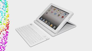 Adesso Compagno 2W Bluetooth Keyboard with Carrying Case for iPad 2 and iPad (3rd and 4th Generation)