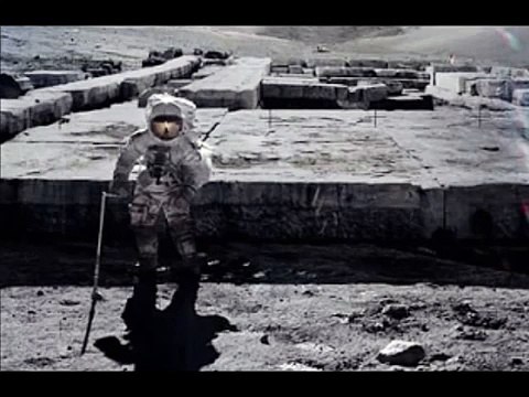 Ruinas en la Luna Civilizaciones antiguas