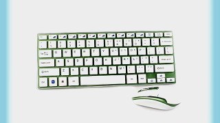 BlueFinger Ultra Thin Alloy  Wireless Keyboard And Mouse Combo Set For Win 2000/2003/XP/Vista