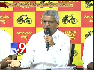 TS Water Projects funds fill contractors's pockets - TDP Ravula Chandrashekar