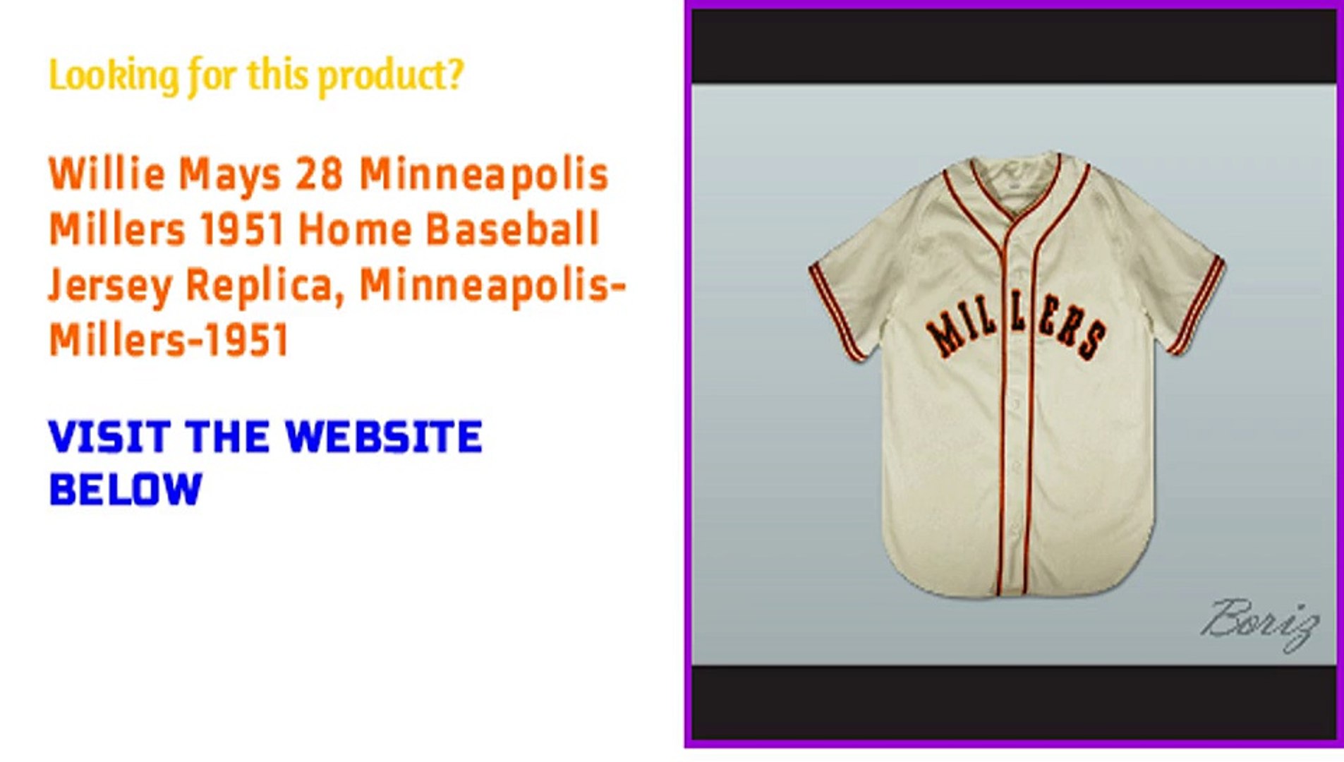 willie mays replica jersey