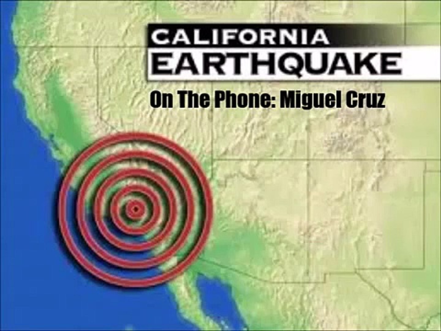 Breaking News Earthquake Coverage In Los Angeles Low