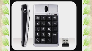 Wireless iOne Scorpius N4WL Numerical Keypad Mouse with Tenkey Pad And Large Numbers.