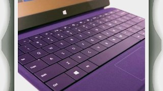 Microsoft Type Cover 3 Purple RD2-00078 Ultra-thin 5mm Backlit Keyboard/Cover.