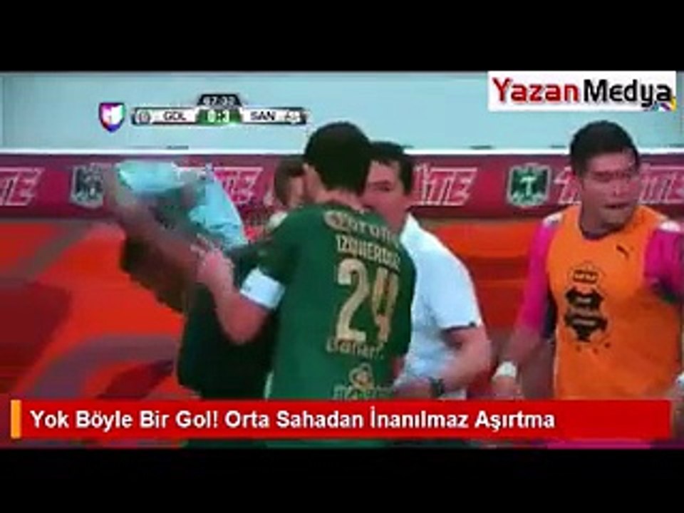 Yok Böyle Bir Gol! Orta Sahadan Hemde