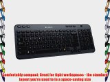 Logitech Wireless Keyboard K360 (Dark Silver) (920-003366)