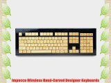 Impecca Wireless Hand-Carved Designer Keyboards