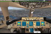 FSX Boeing 777-200 JAL Itami LANDING