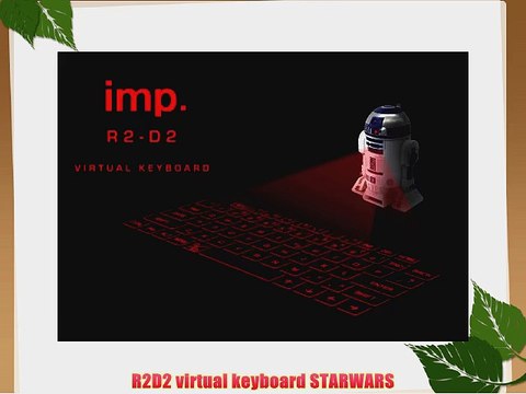 R2D2 virtual keyboard STARWARS