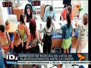 Grecia: ancianos y niños los más afectados por la crisis