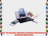 iWalk The Executive Bluetooth 3.0 Keyboard with Kickstand for All Phones/Tablets Black