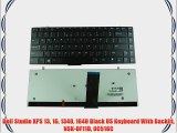 Dell Studio XPS 13 16 1340 1640 Black US Keyboard With Backlit NSK-DF11D 0C516C