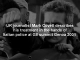 Italian police Genoa G8 2001 - Mark Covell