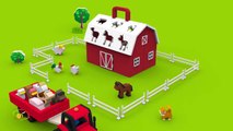 FARM ANIMALS & THEIR SOUNDS - Babies, Toddlers, Preschool (Children Educational Video)