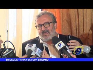 BISCEGLIE | Spina sta con Emiliano
