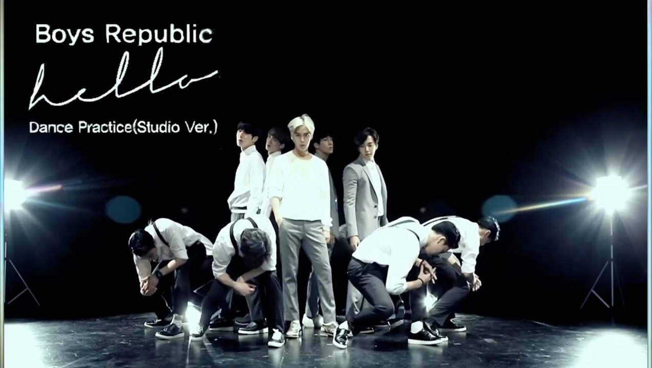 Boys Republic - Hello Dance Practice (Studio Ver.) k-pop [german Sub]