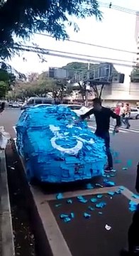 Honte de sa vie, Il n'aurait pas dû se garer sur une place pour handicapés