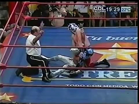 CMLL - Místico vs. Averno, 2005/01/30 [NWA Middleweight] [1/2]