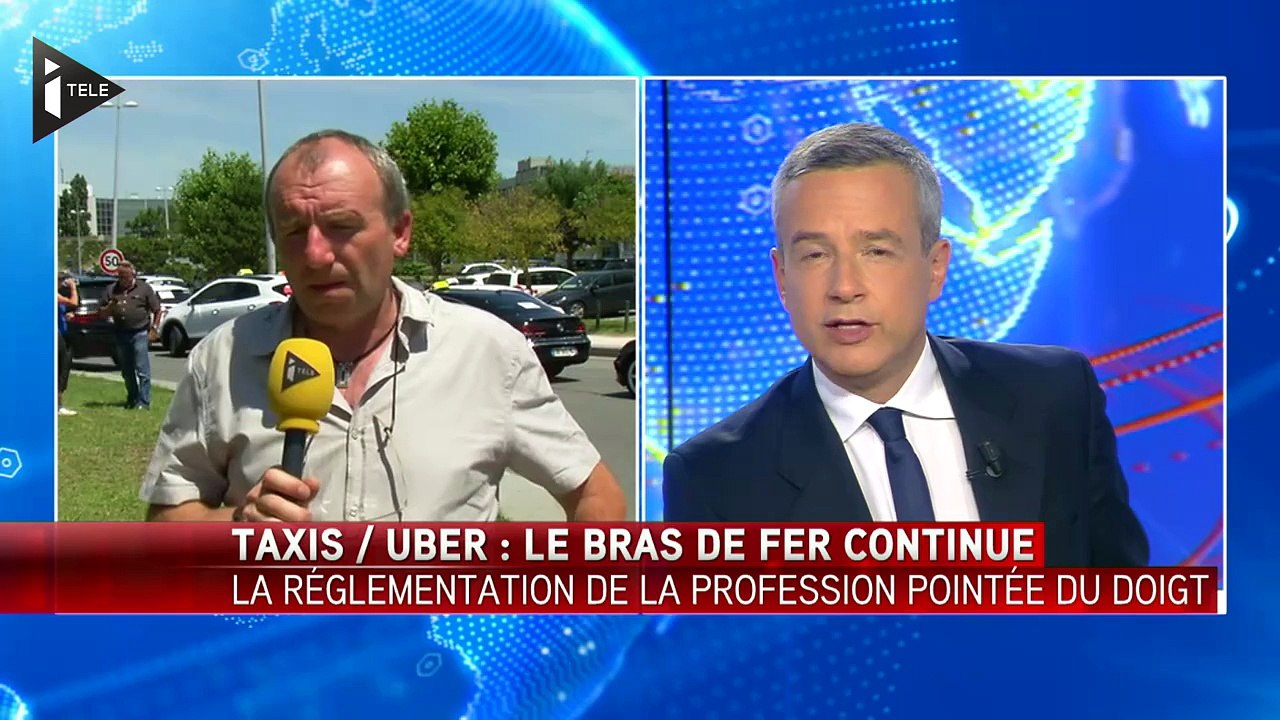 Le patron des taxis G7 "condamne les violences"