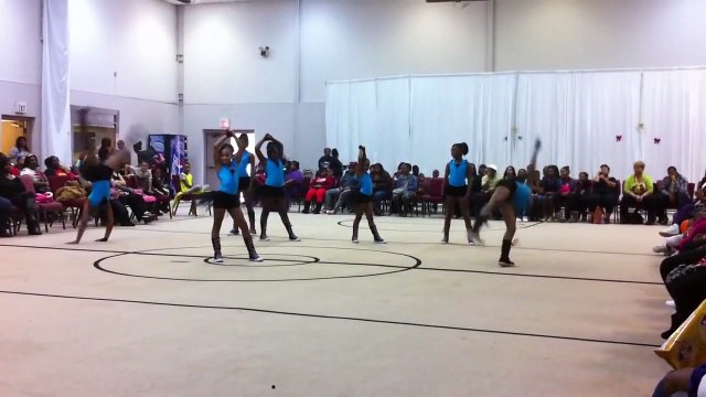 Dynasty Hip Hop Dance Team Black Girl's Rock Competition