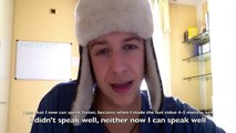 Italian speaks Russian after 8 months (no grammar studied DIRECTLY up to now)