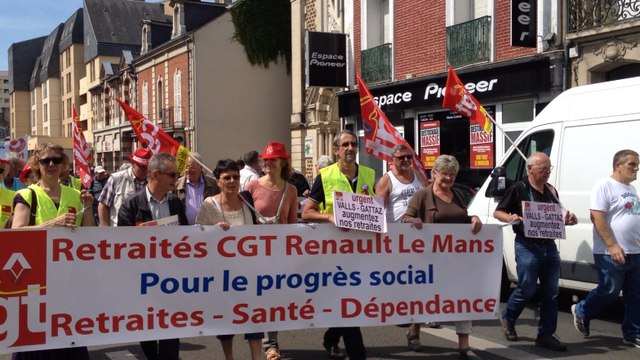 Manifestation au Mans