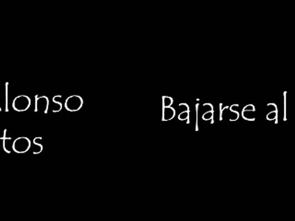 Bajarse al moro