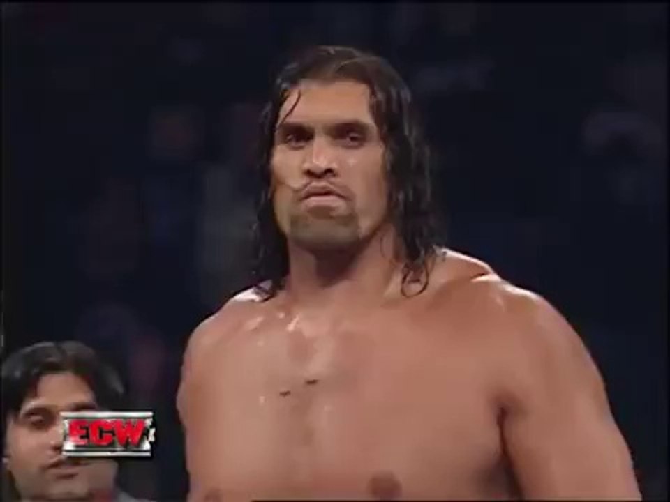 ECW Tues - Oct 30, 2007 - Monster Mash Battle Royal - The Great Khali vs Big Daddy V vs Mark Henry v