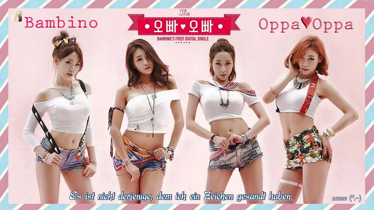 Bambino- Oppa Oppa k- pop [german Sub]