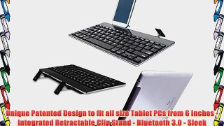 New Vida IT V007 Patented Design Wireless Bluetooth Keyboard For Panasonic - Toughpad FZ-A1