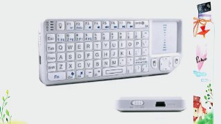 Rii Mini Wireless Handheld Keyboard with Touchpad / Mouse / Laser Pointer for PC HTPC TV PAD-