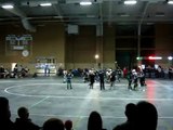 San Diego Derby Dolls -- the last jam in the victory over Silicon Valley Dec 12 2009