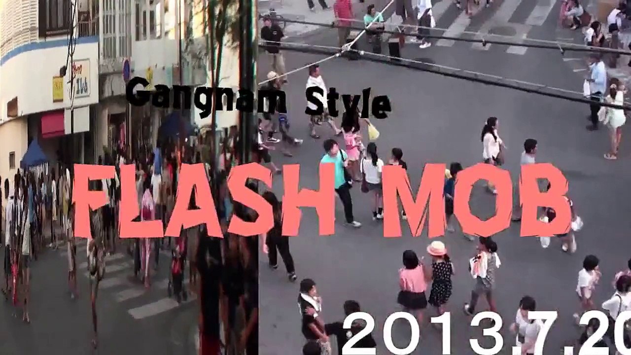 宮古島　夏祭り　～フラッシュモブ～　「カンナムスタイル」