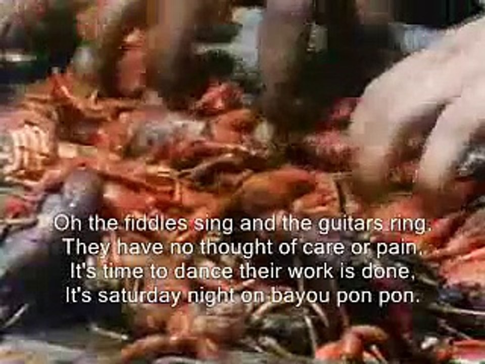 Classic Sesame Street film - Bayou Pon Pon (with English subtitle)