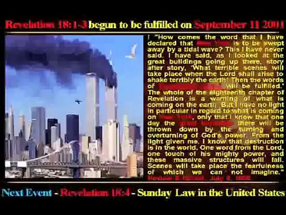Final Warning Message to Seventh Day Adventists before The Sunday Law in the United States 3 of 27