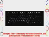 CODE 87-Key Illuminated Mechanical Keyboard with White LED Backlighting - Cherry MX Clear