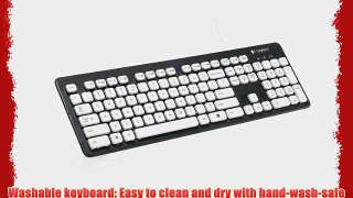 Logitech Washable Keyboard K310 for Windows PCs - Black