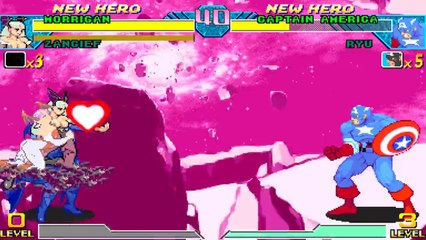 Marvel vs. Capcom 1 - All Hyper Combos [HD]