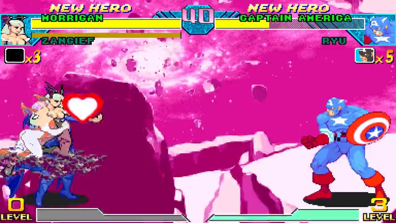 Marvel vs. Capcom 1 - All Hyper Combos [HD]