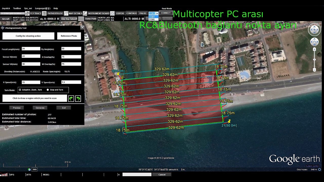 Photogrammetry with Multicopter