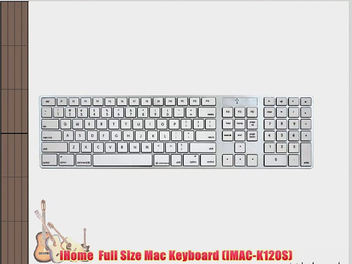 User Manual For Ihome Wireless Full Size Mac Keyboard Imac 1315