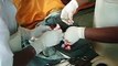 Cut Wound treated by African doctors
