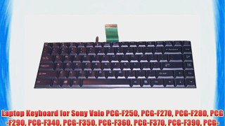 Laptop Keyboard for Sony Vaio PCG-F250 PCG-F270 PCG-F280 PCG-F290 PCG-F340 PCG-F350 PCG-F360