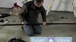 Garage Doors: Learn How to Install Electrical Garage Doors: Free Online Lessons : Attach Rail to Head: Electric Garage Door Installation: Free Online Video Lesson