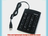 Toshiba PA1390U-1NKP Slim USB Numeric Keypad with 2-Port USB Hub