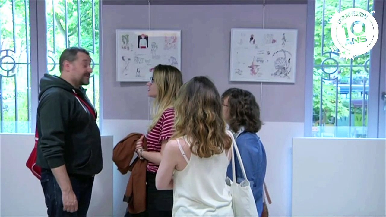 Exposition à la mairie du 4ème sur les 10 ans du LyonBD festival