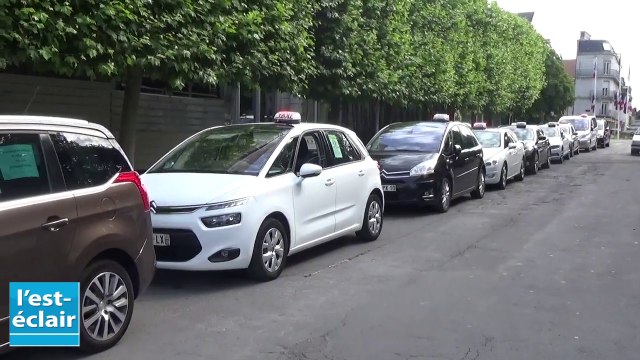 Les taxis aubois mobilisés contre l'application UberPop