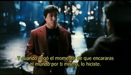 Rocky Balboa conversa con su hijo - capítulo 13 de la película