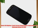 Black LCD Digitizer Touch Screen Replacement replacement for Samsung Galaxy S3 i535
